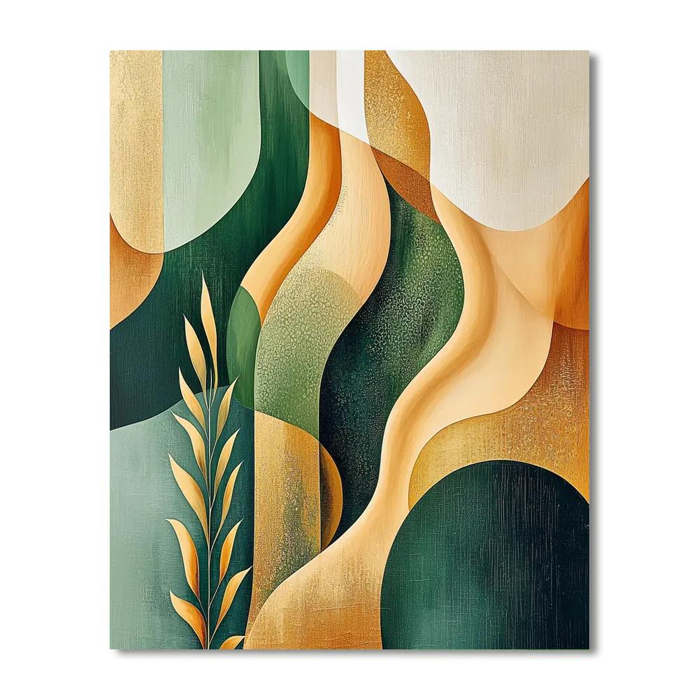 Leonardo Da Vinci Inspired Evolving Forms  Paint By Numbers