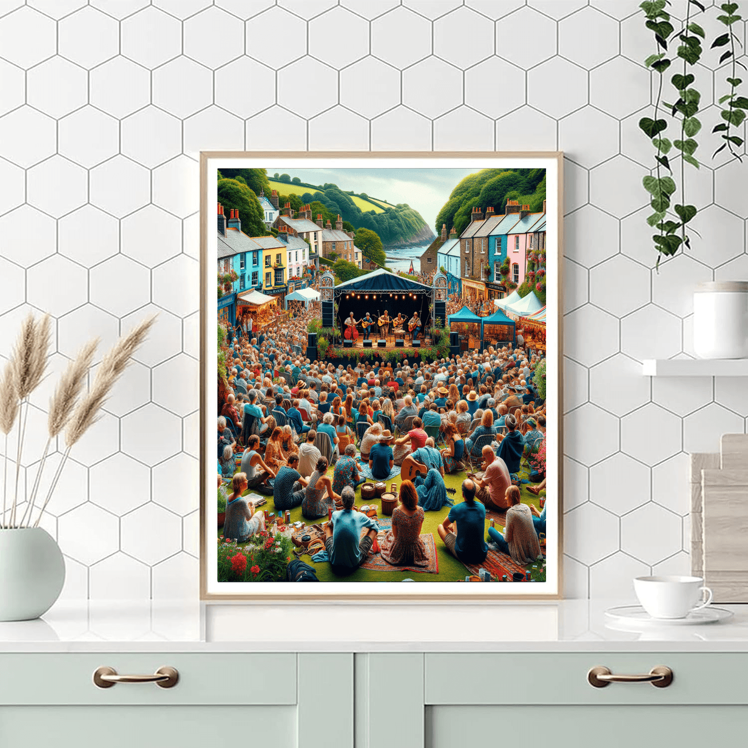 Port Fairy Folk Festival - Australia DIY Paint By Numbers