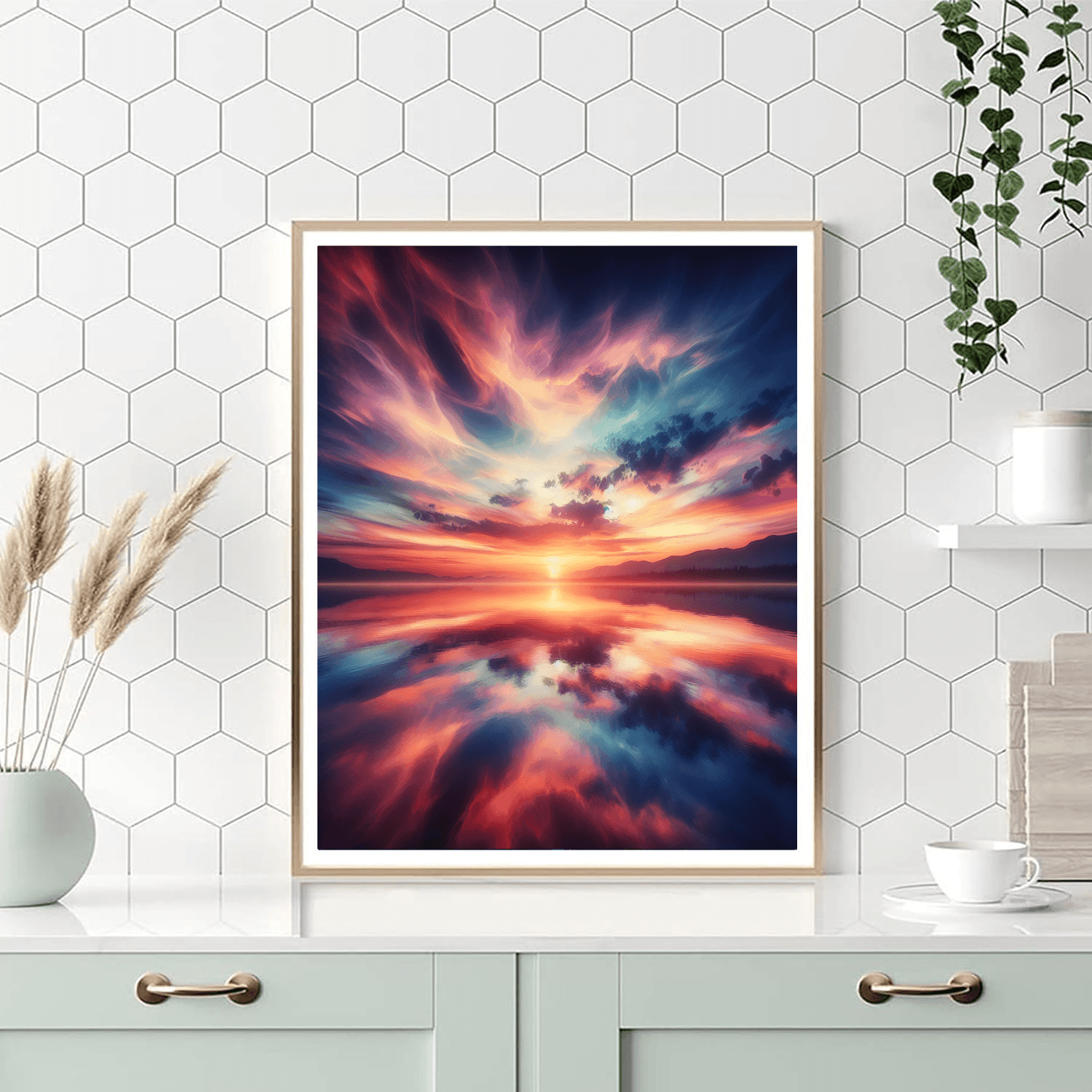 Serenity At Dusk Paint By Color