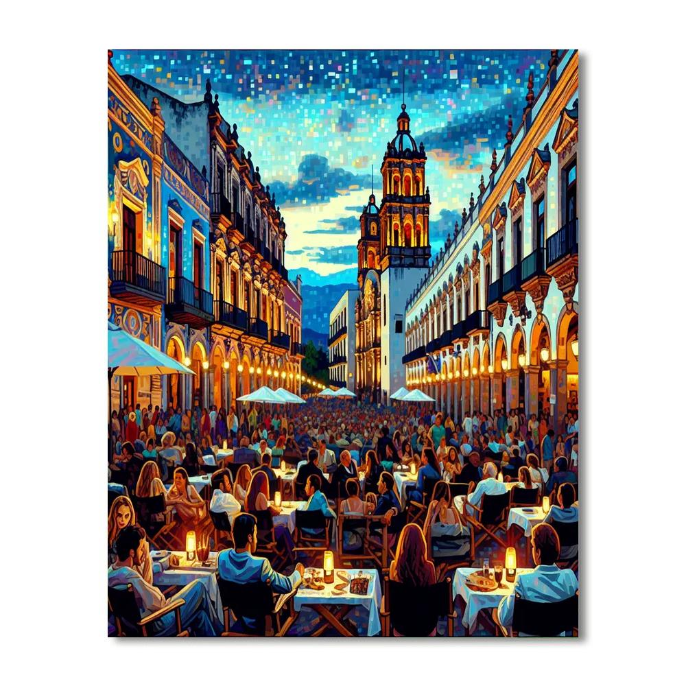 Oaxaca Filmfest - Mexico Paint By Numbers Kits