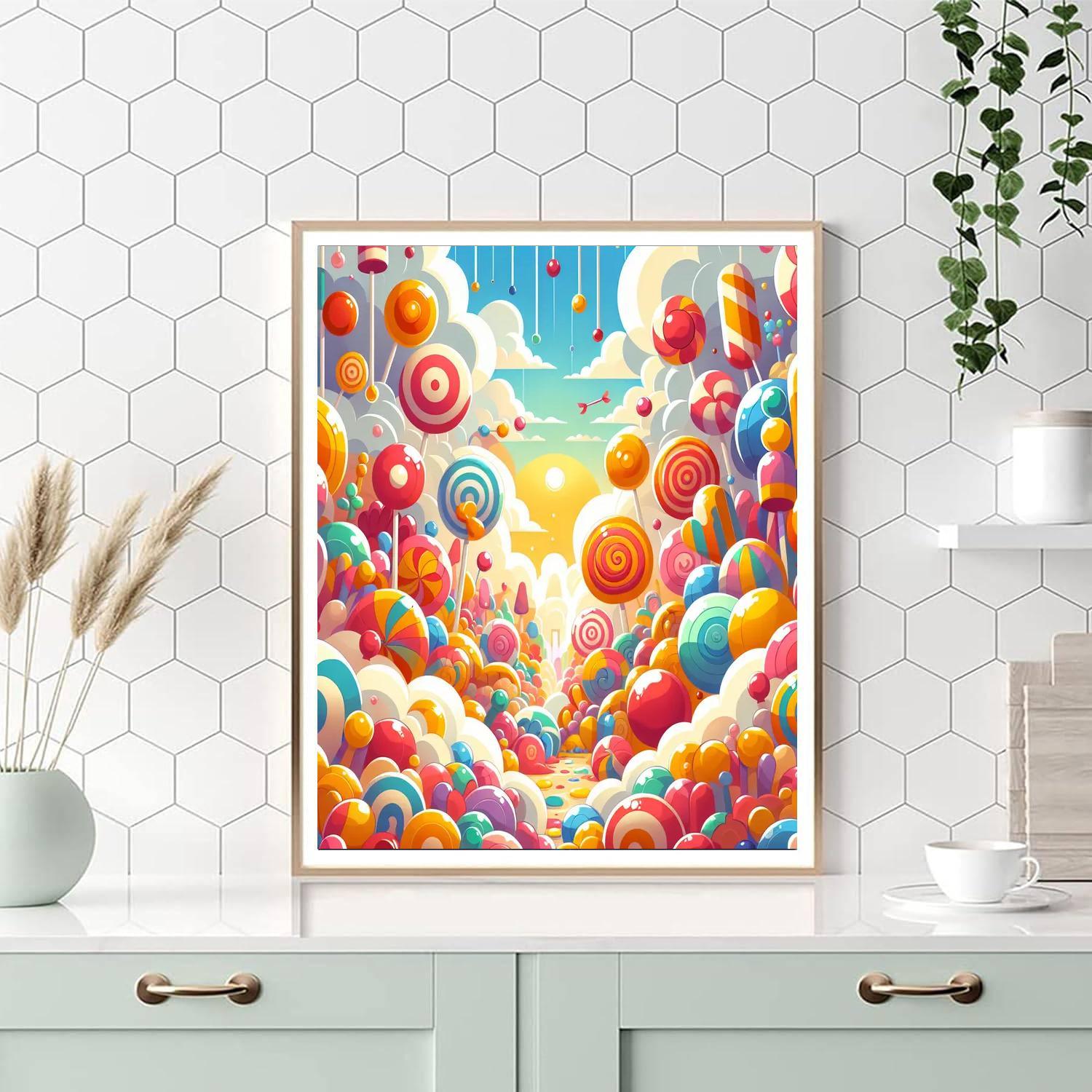 Creative Candyland Paint By Numbers