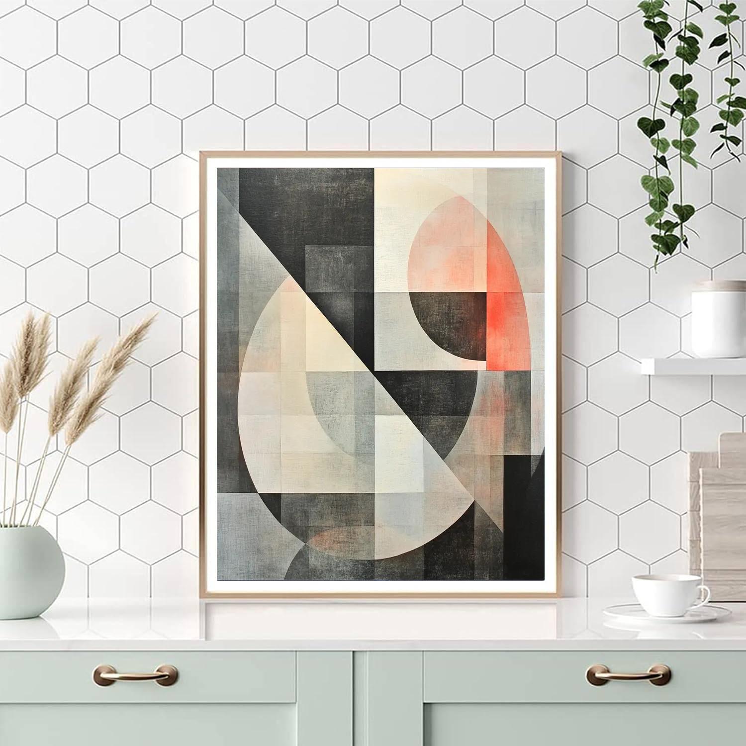 Kazimir Malevich Inspired Dreamlike Geometry  Paint By Numbers