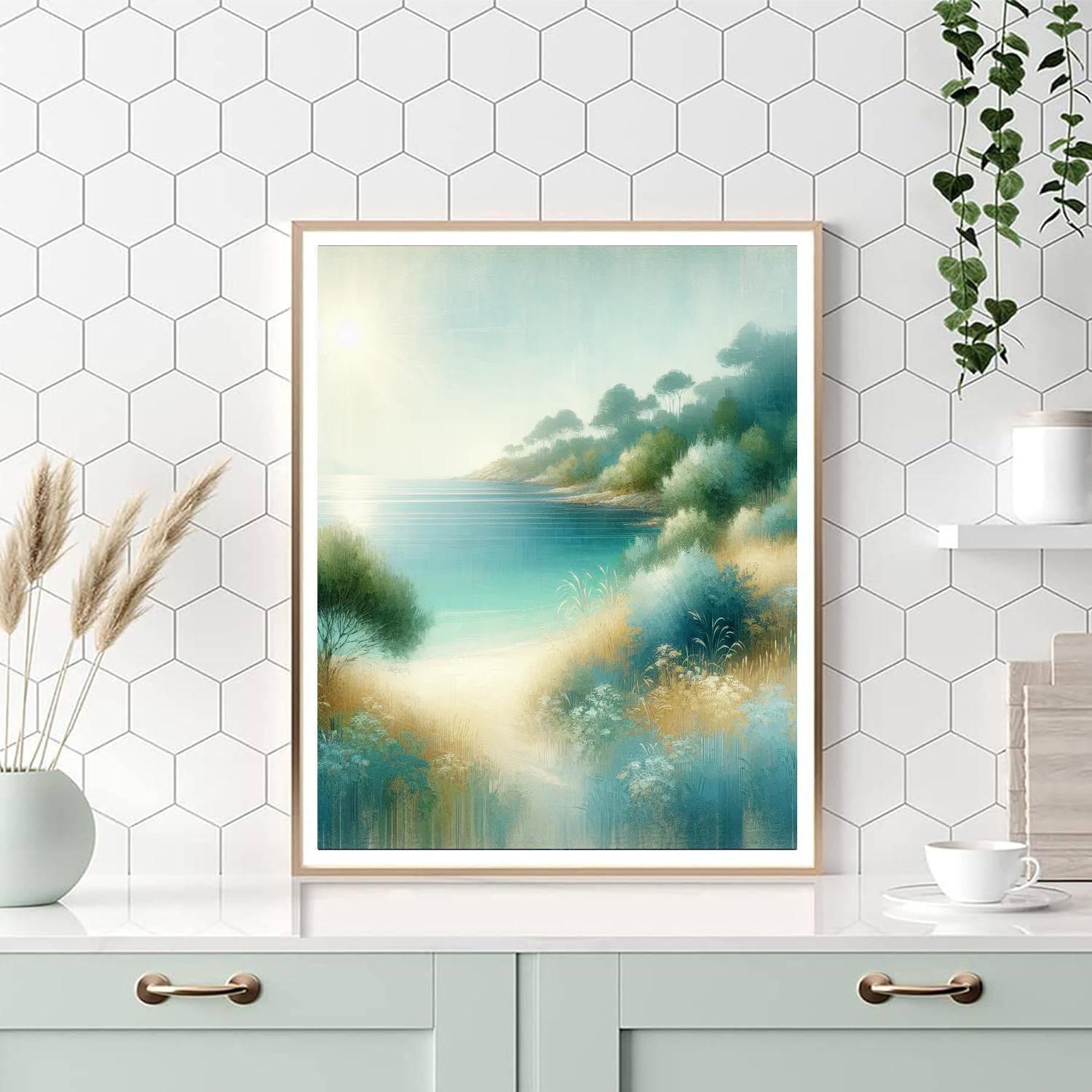 Impressionist Seaside Escape Paint By Numbers Kits