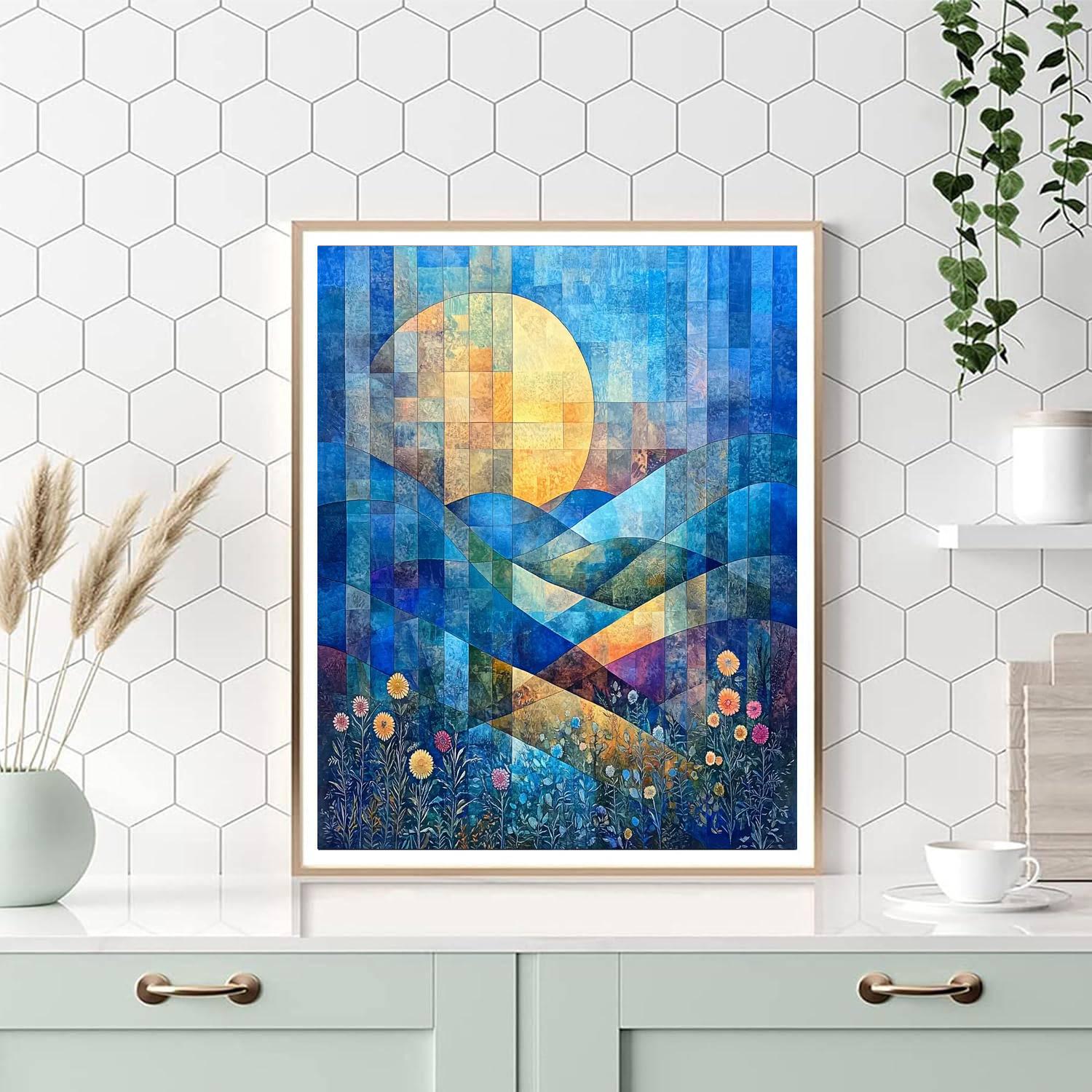 Paul Klee Inspired Geometry Of Dreams  Painting Number Kit