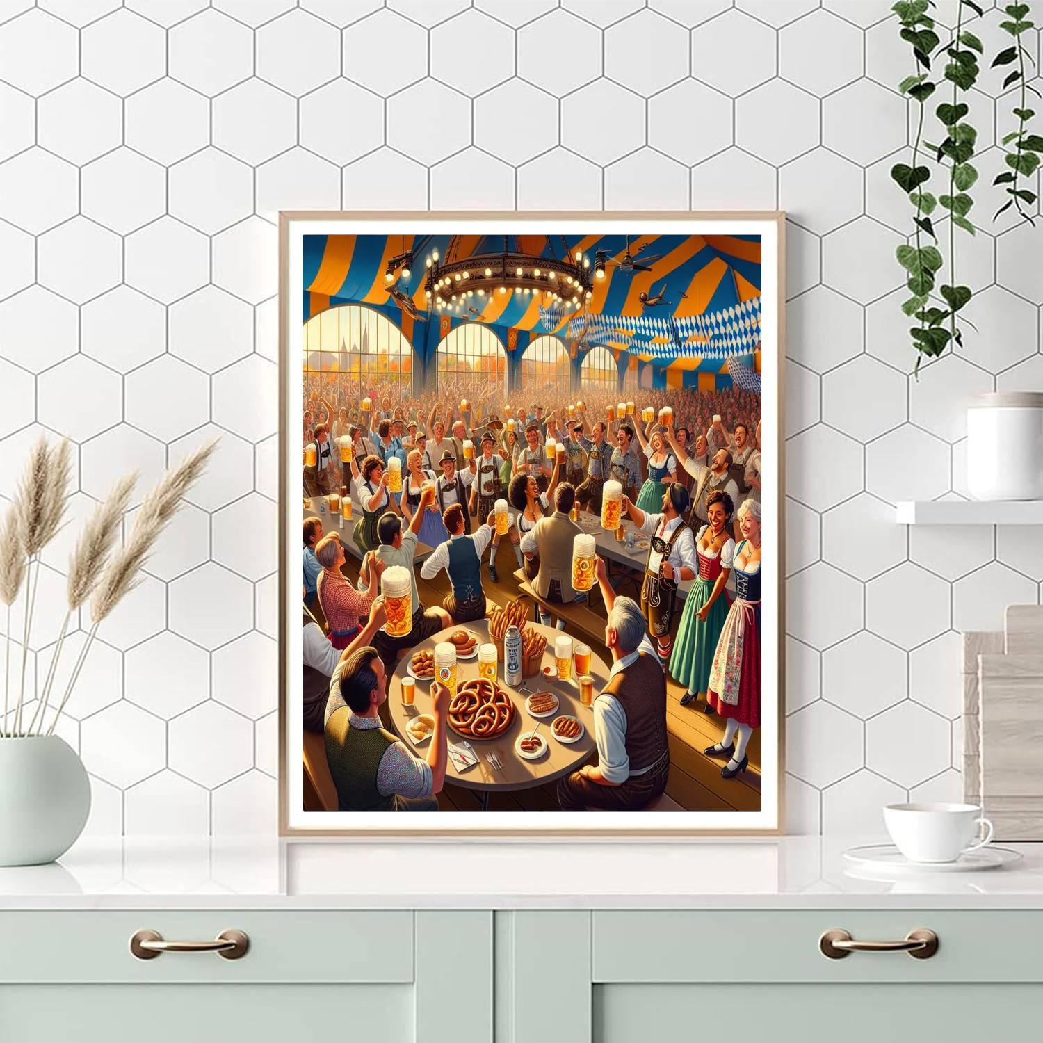 Oktoberfest - Canada Painting By Numbers Kit