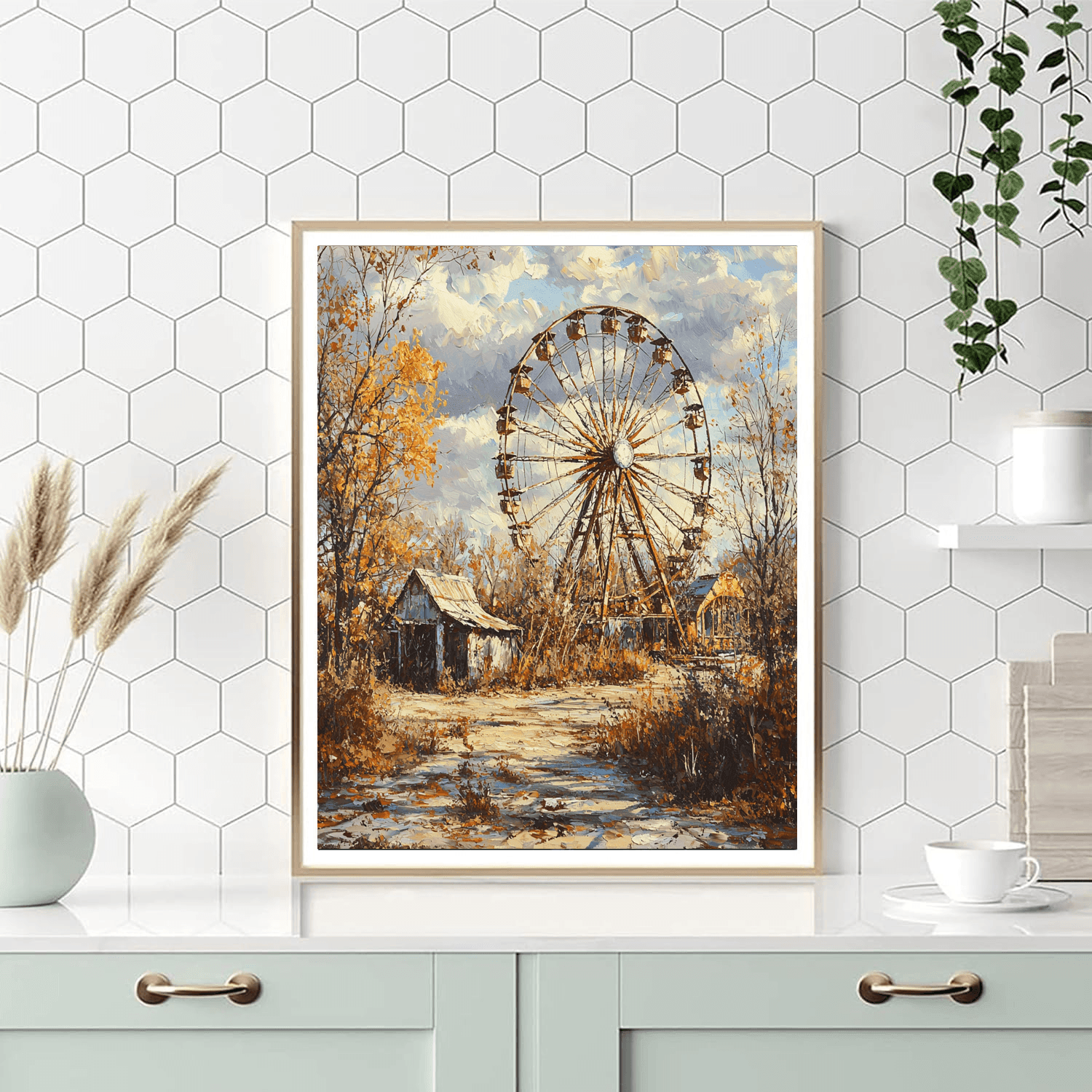 Spreepark - Berlin Numbered Painting Kits