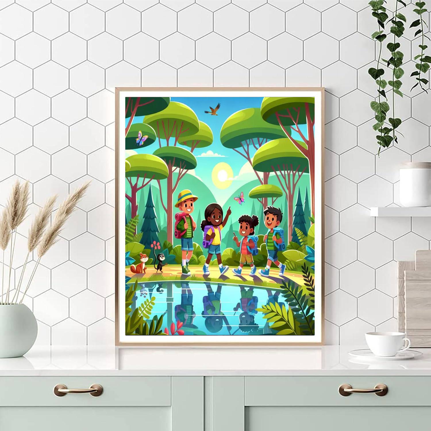 Brave Little Explorers Paint By Numbers Kits