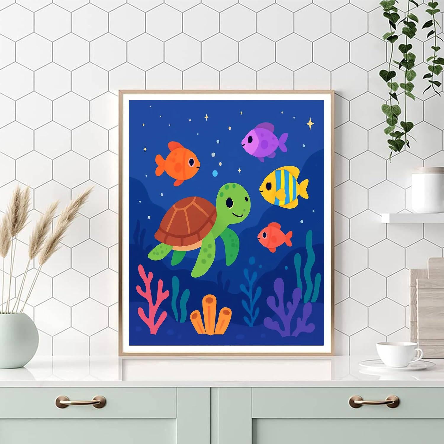 Mystical Undersea Voyage Paint By Color