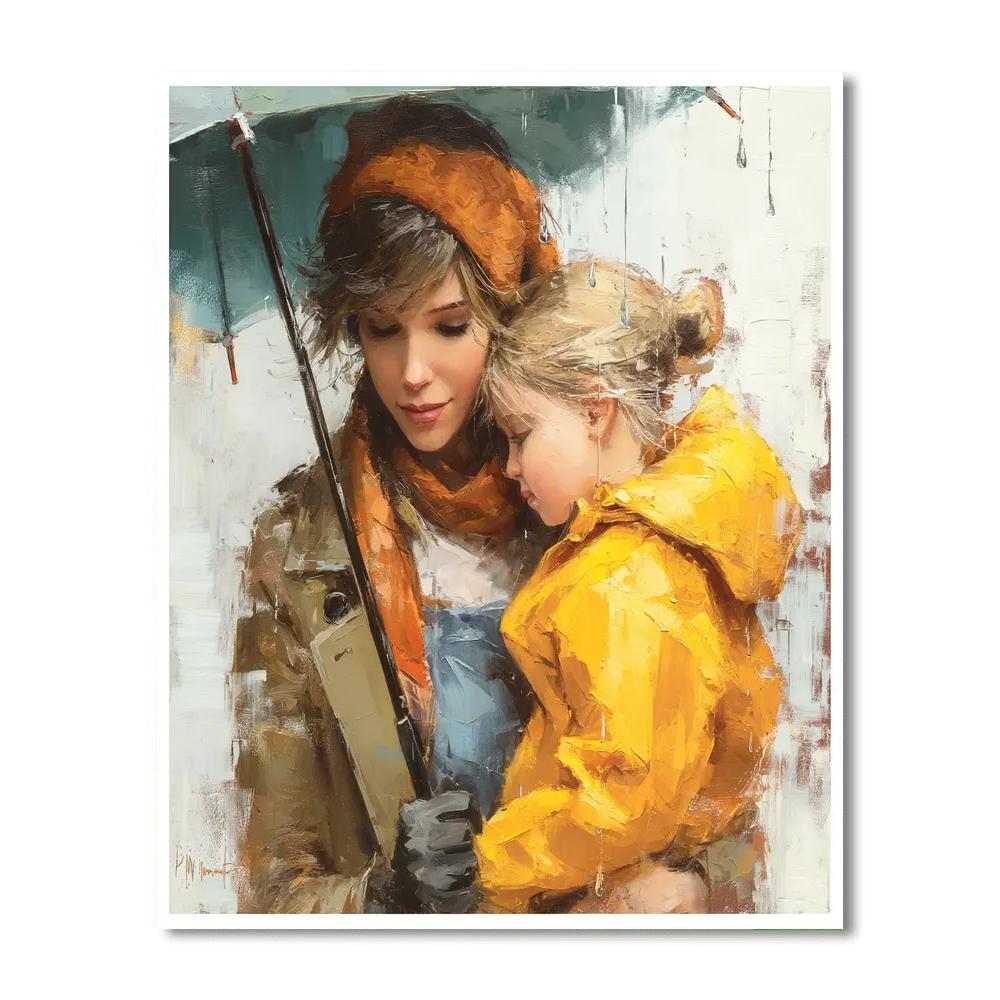 Through Every Moment Painting Number Kit