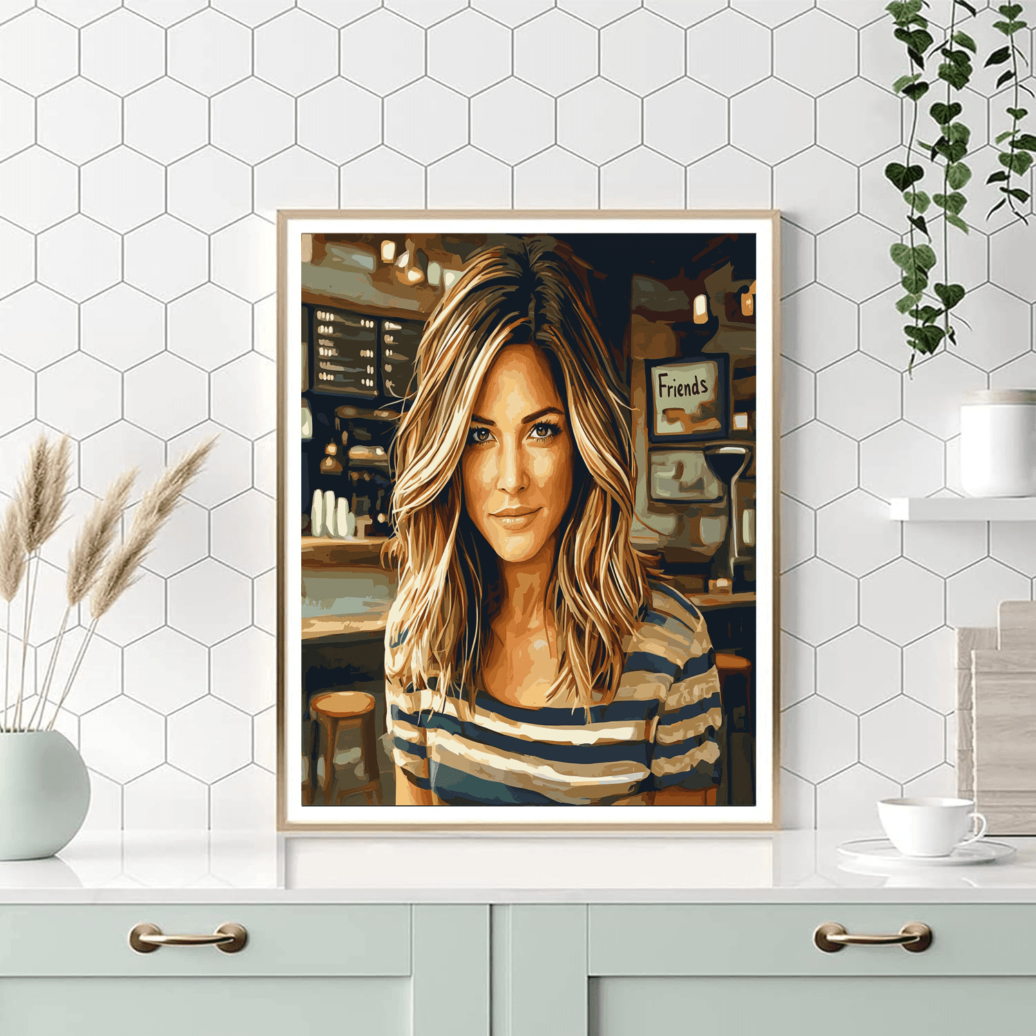 Jennifer Aniston: Timeless Allure Of America's Sweetheart Painting By Numbers Kit