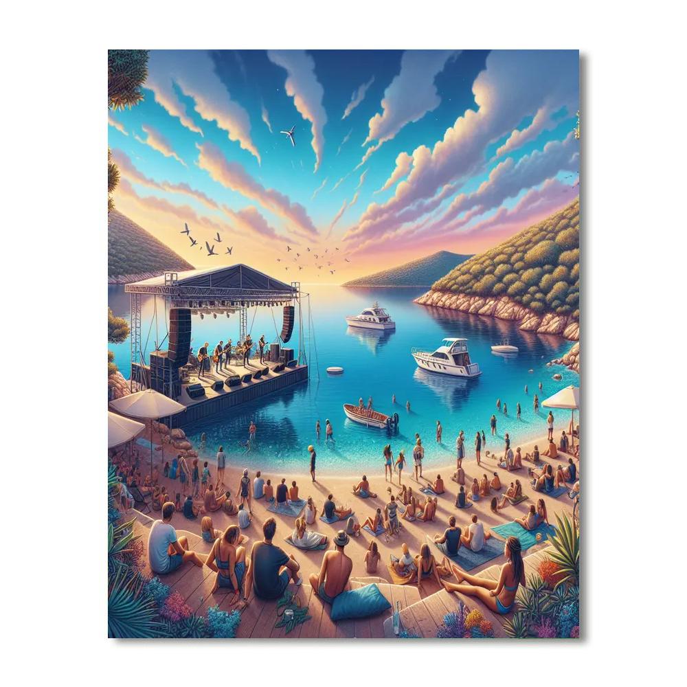 Soundwave Festival - Tisno, Croatia Paint By Numbers Art