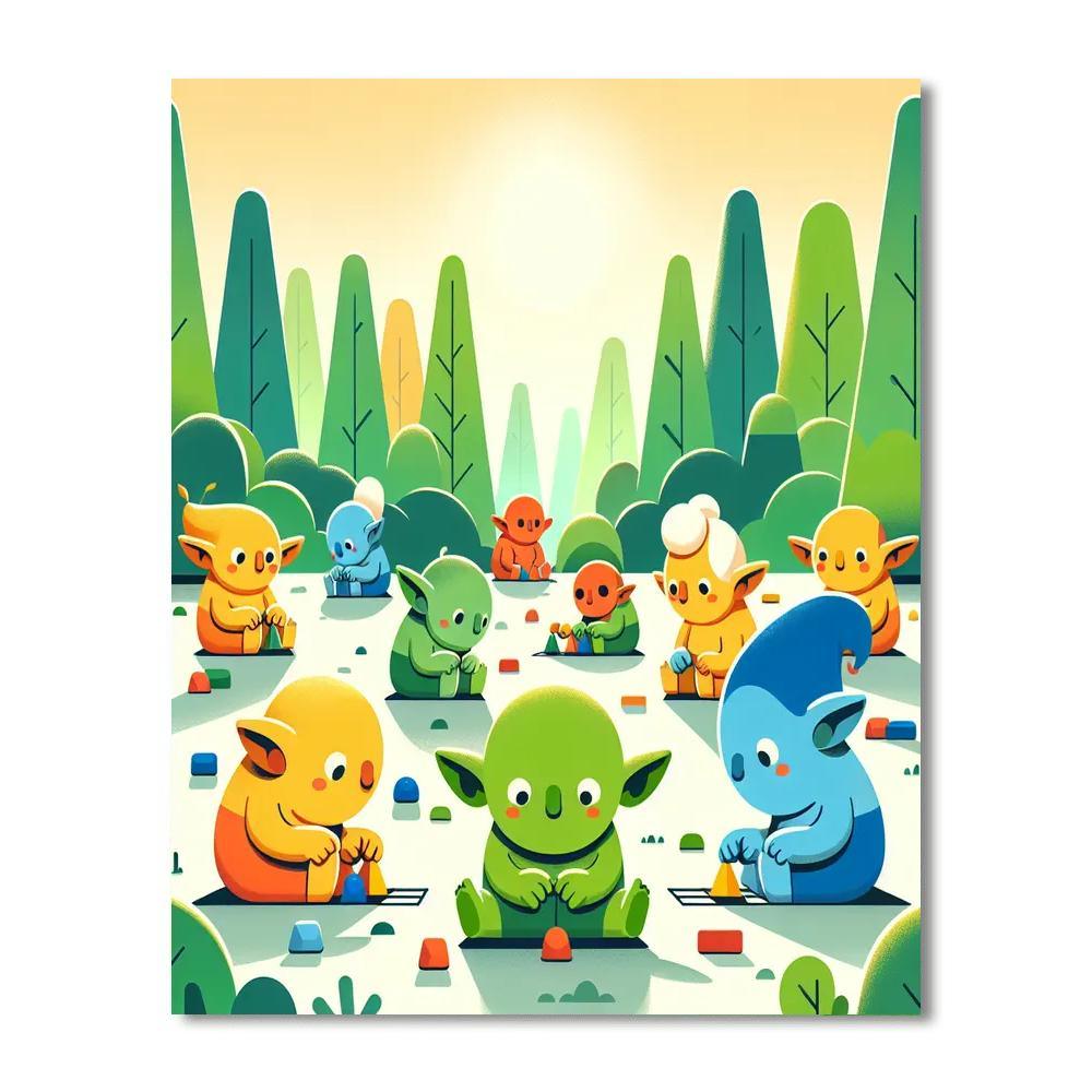 Giggly Goblin Games Paint By Number