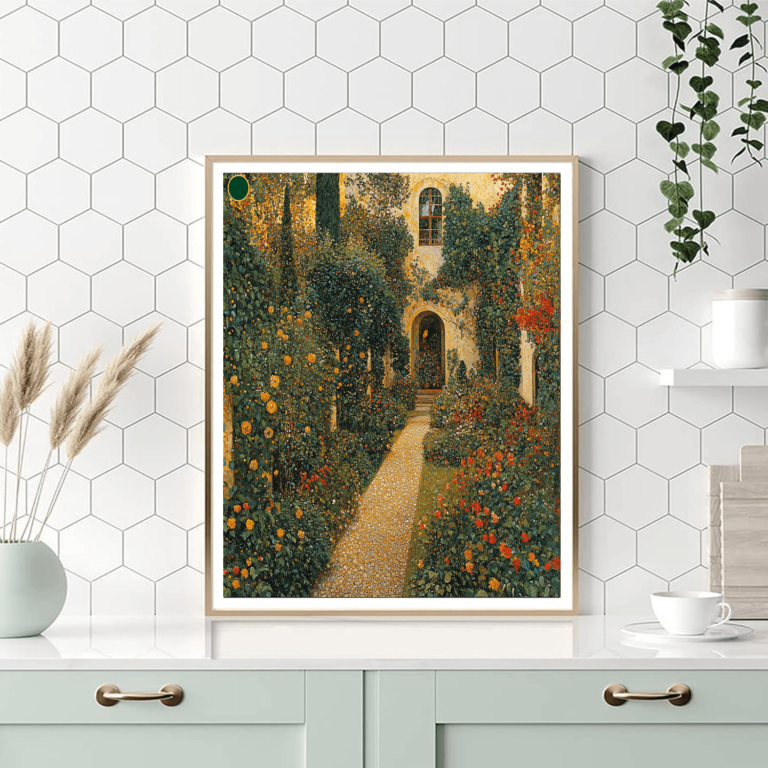 Gustav Klimt Inspired Garden Of Euphoria  Paint By Numbers Art