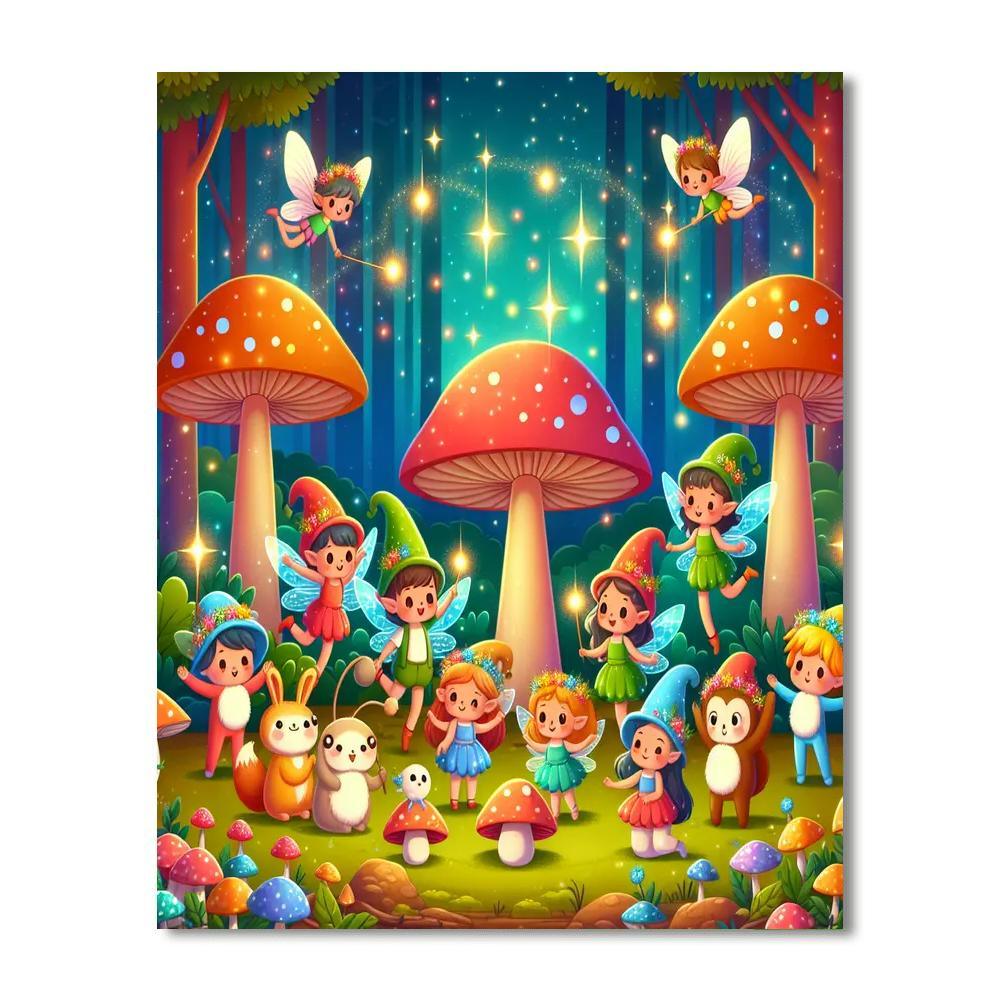 Enchanted Forest Festival Numbered Painting Kits