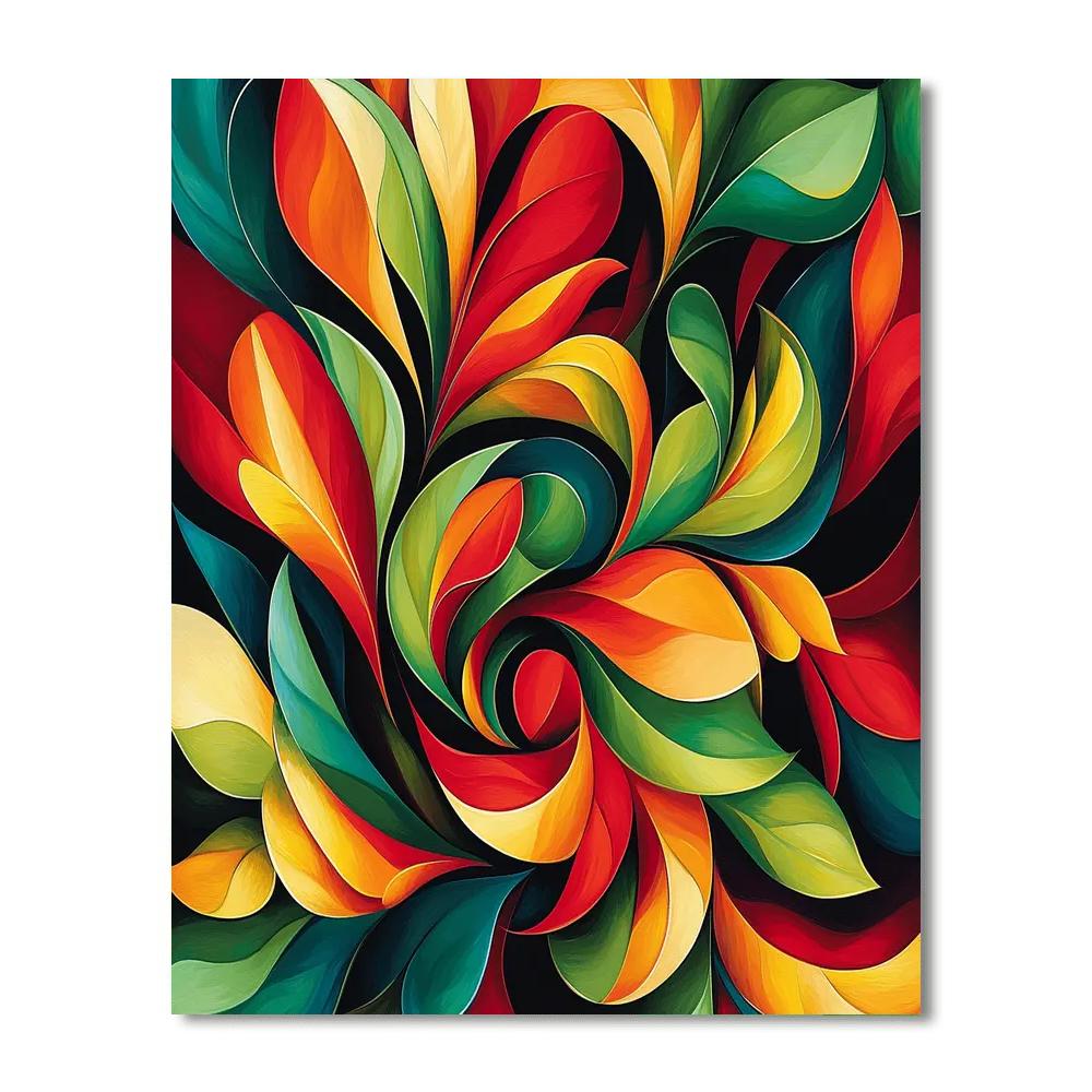 Frida Kahlo Inspired Harmonious Whirls  Painting Number Kit