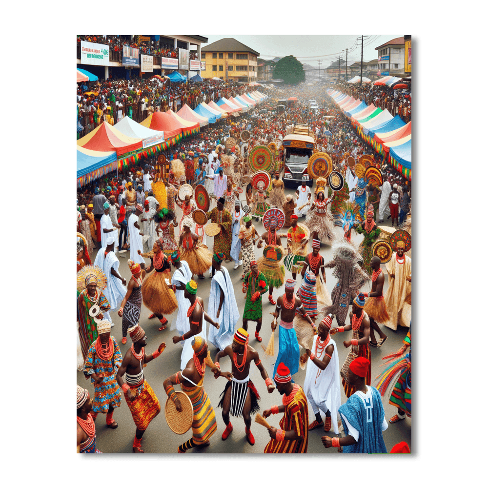 Oya Festival Painting Number Kit