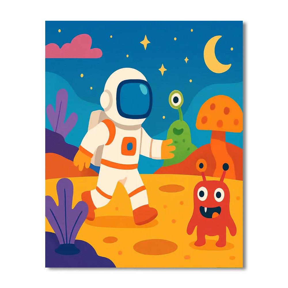 Outer World Expedition Painting By Numbers Kit