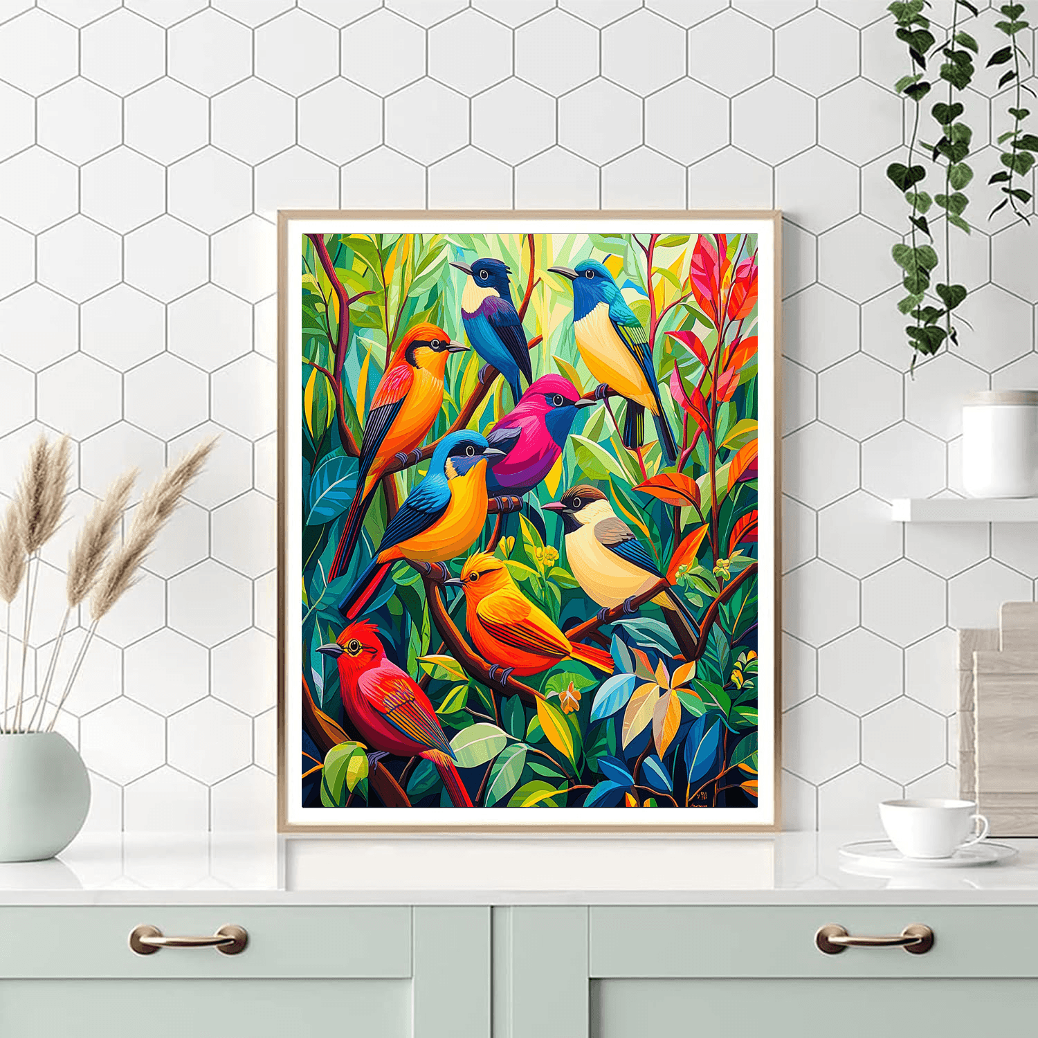 Charley Harper Inspired Wildlife Wonders  Paint By Color