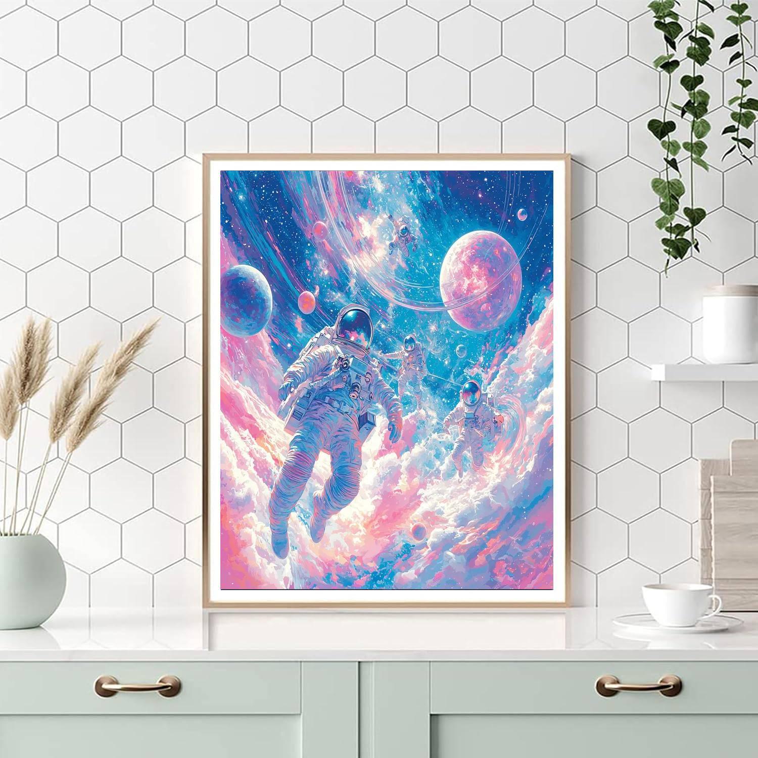 Alex Ross Inspired Celestial Explorers  Paint By Numbers Kits
