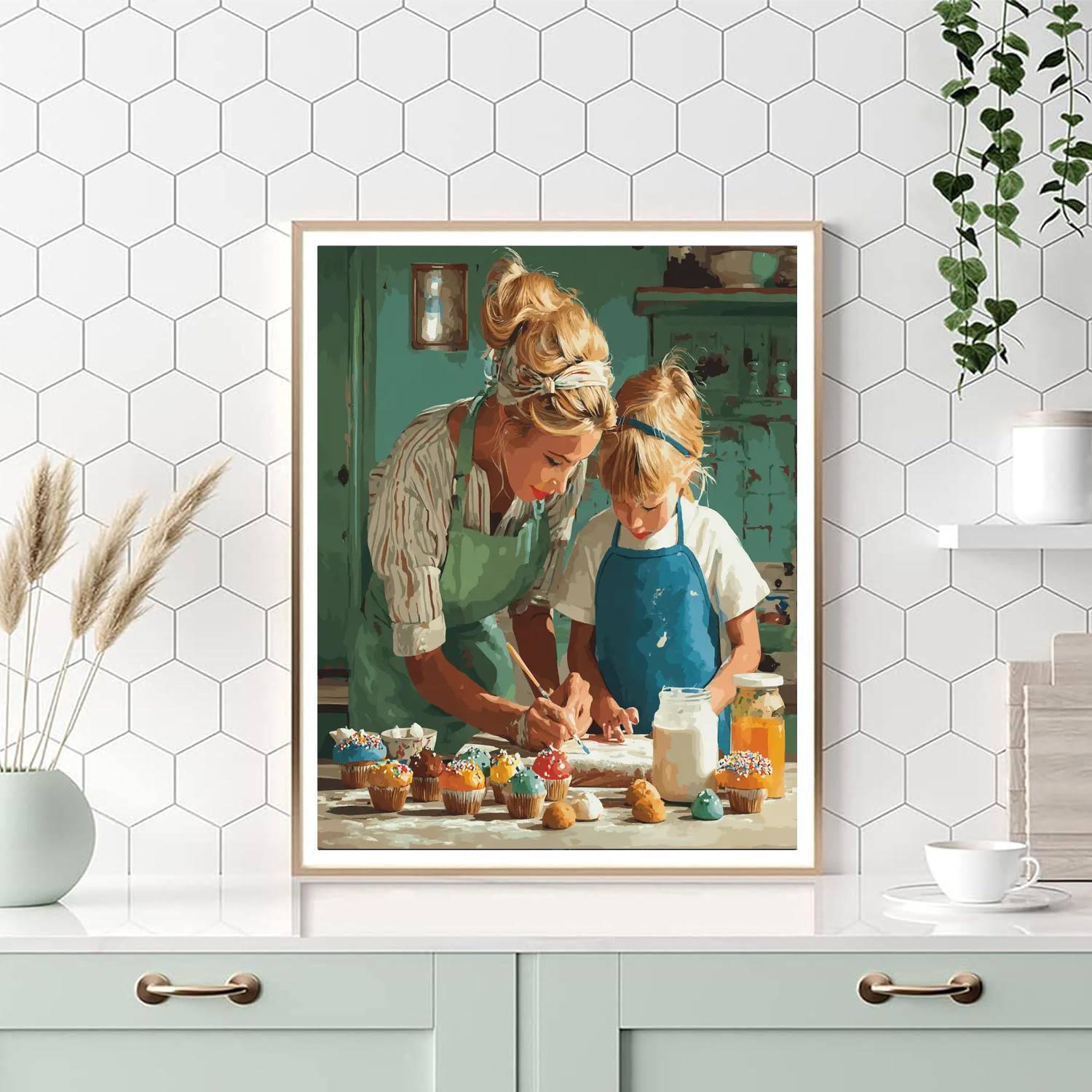 Merry Moments In The Kitchen Paint By Numbers Kits
