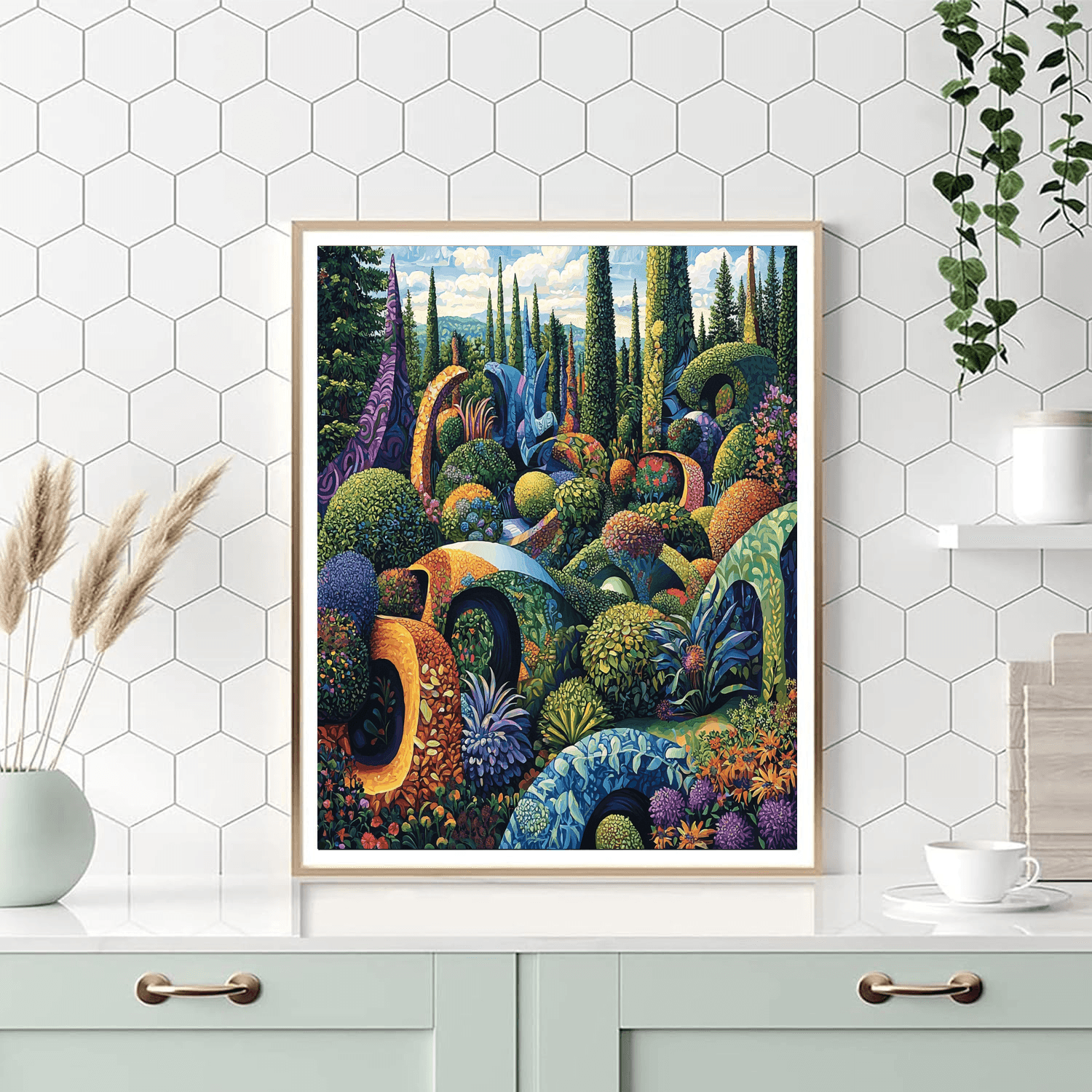 Mosaiculture, Montreal Painting Number Kit