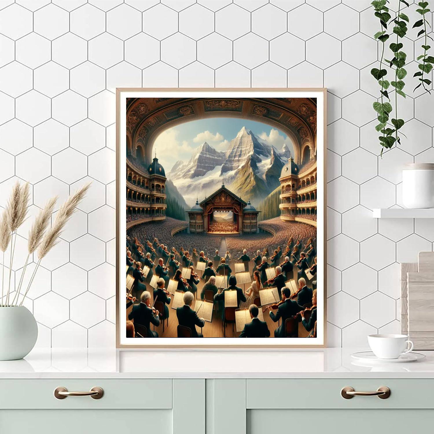 Luzern Festival - Lucerne DIY Paint By Numbers