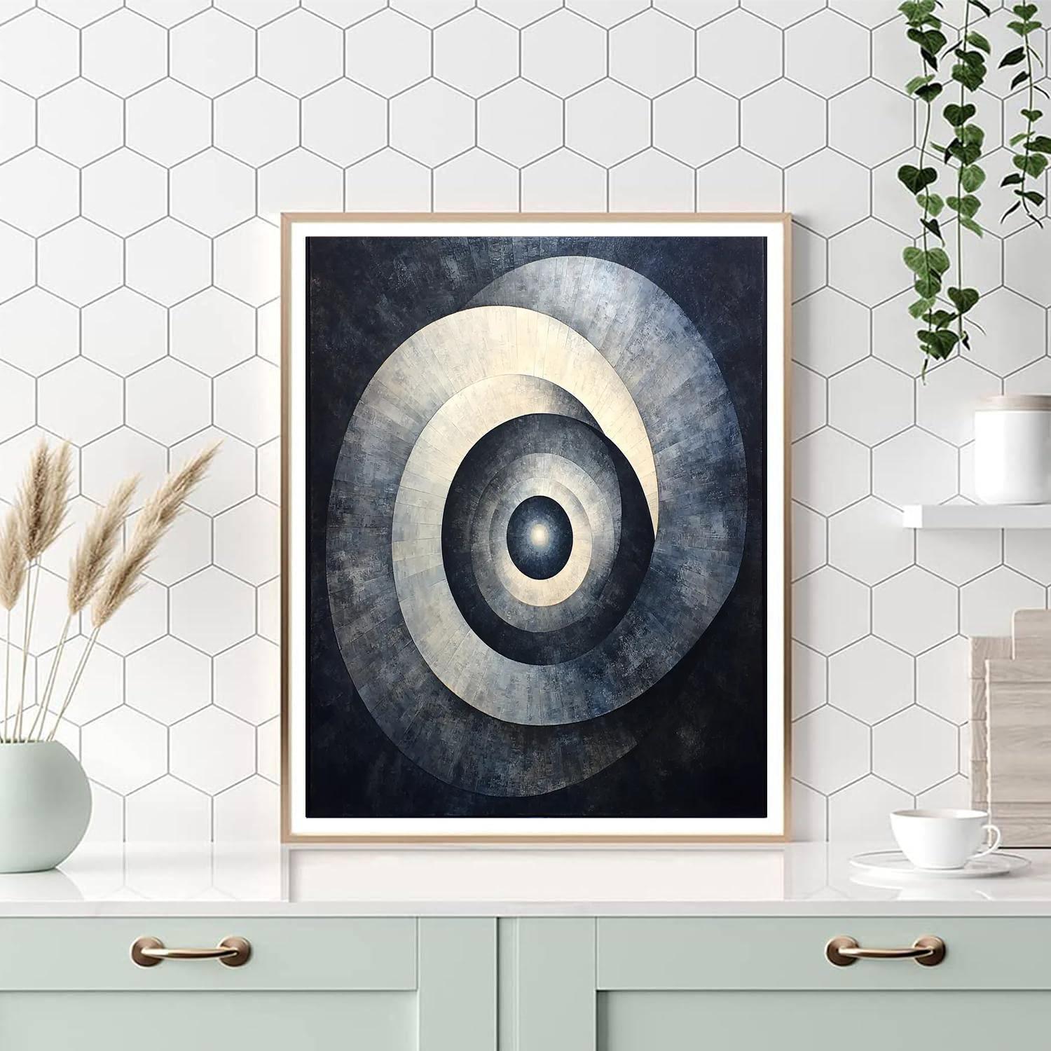 Caravaggio Inspired Reflections Of Infinity  Paint By Numbers Art