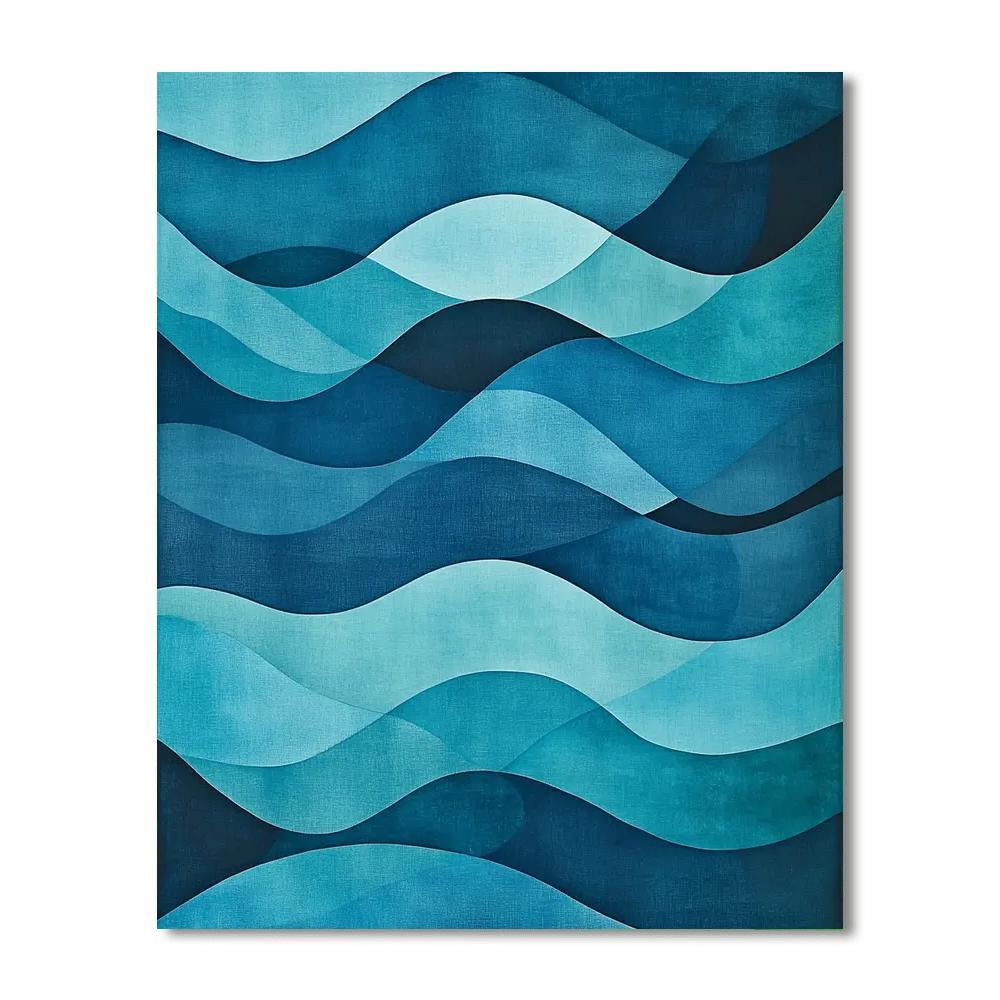 Paul Cézanne Inspired Harmonious Waves Of Color  Paint By Color