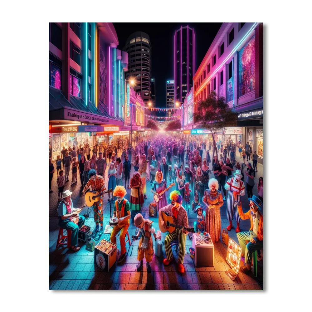 The Fringe World Festival - Perth, Australia Numbered Painting Kits