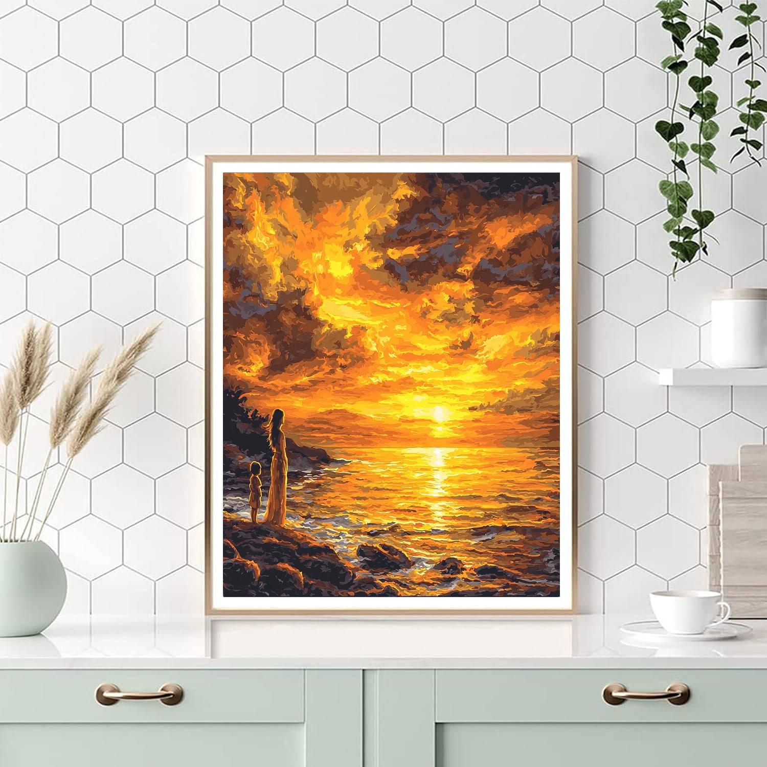 Hues Of Morning Light Numbered Painting Kits