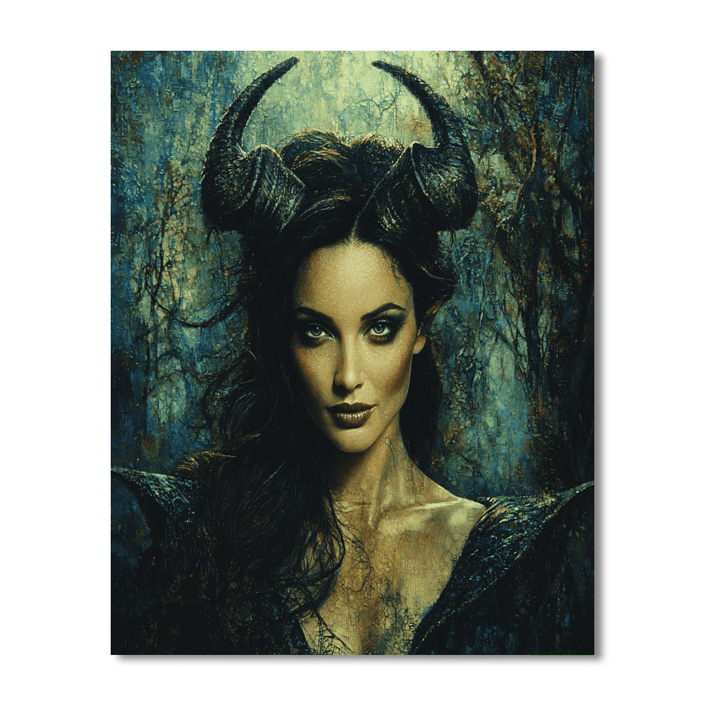 Angelina Jolie: The Ethereal Guardian Of Humanity Paint By Number