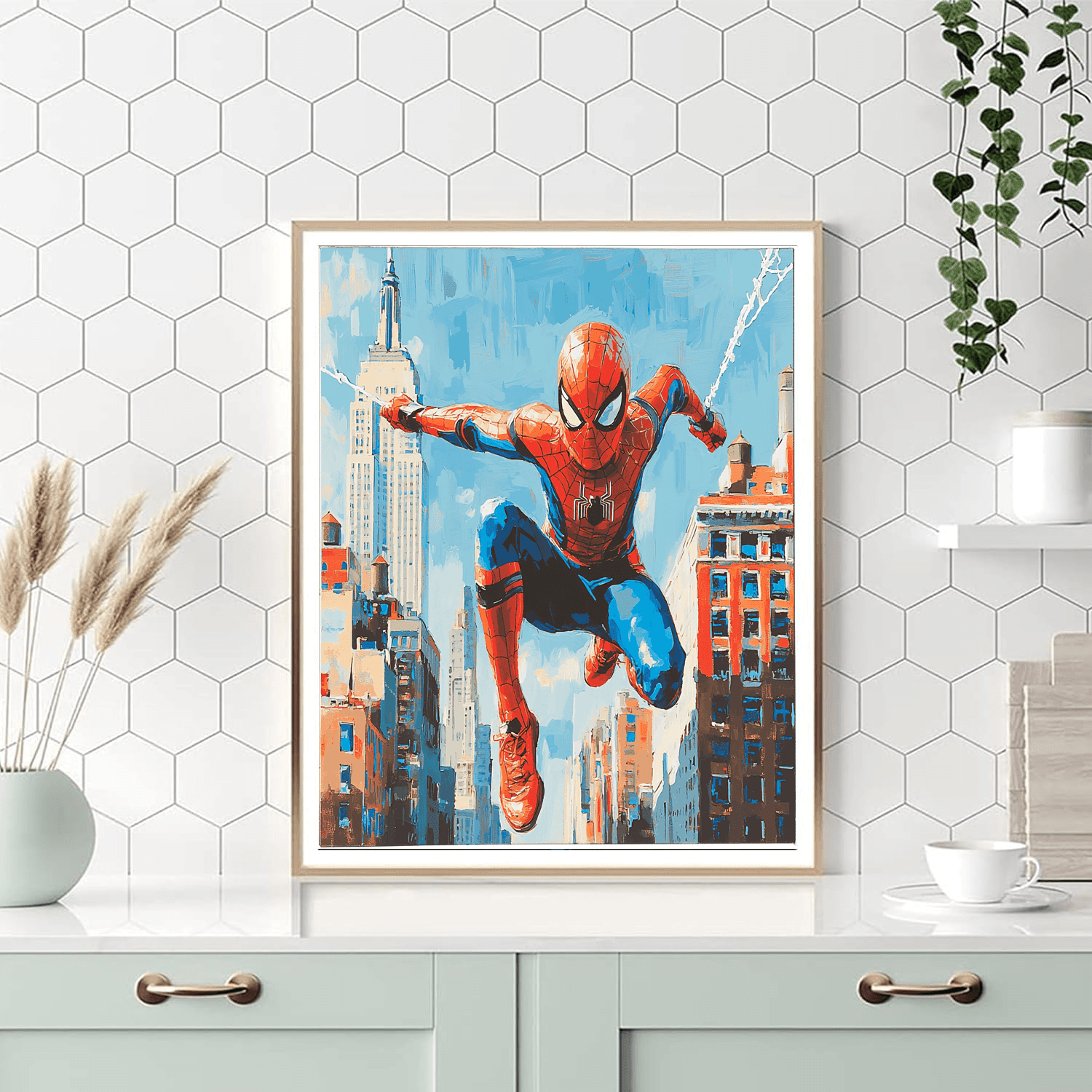 Tom Holland: The Friendly Neighborhood Spider-man Paint By Number