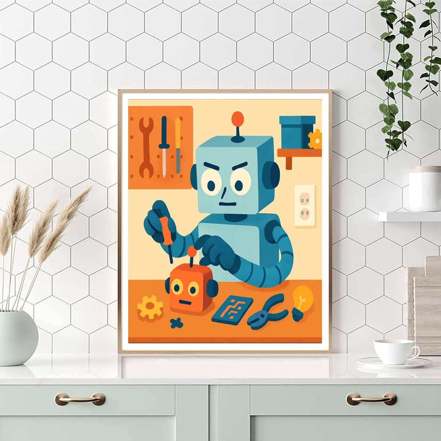 Robot Inventor Numbered Painting Kits