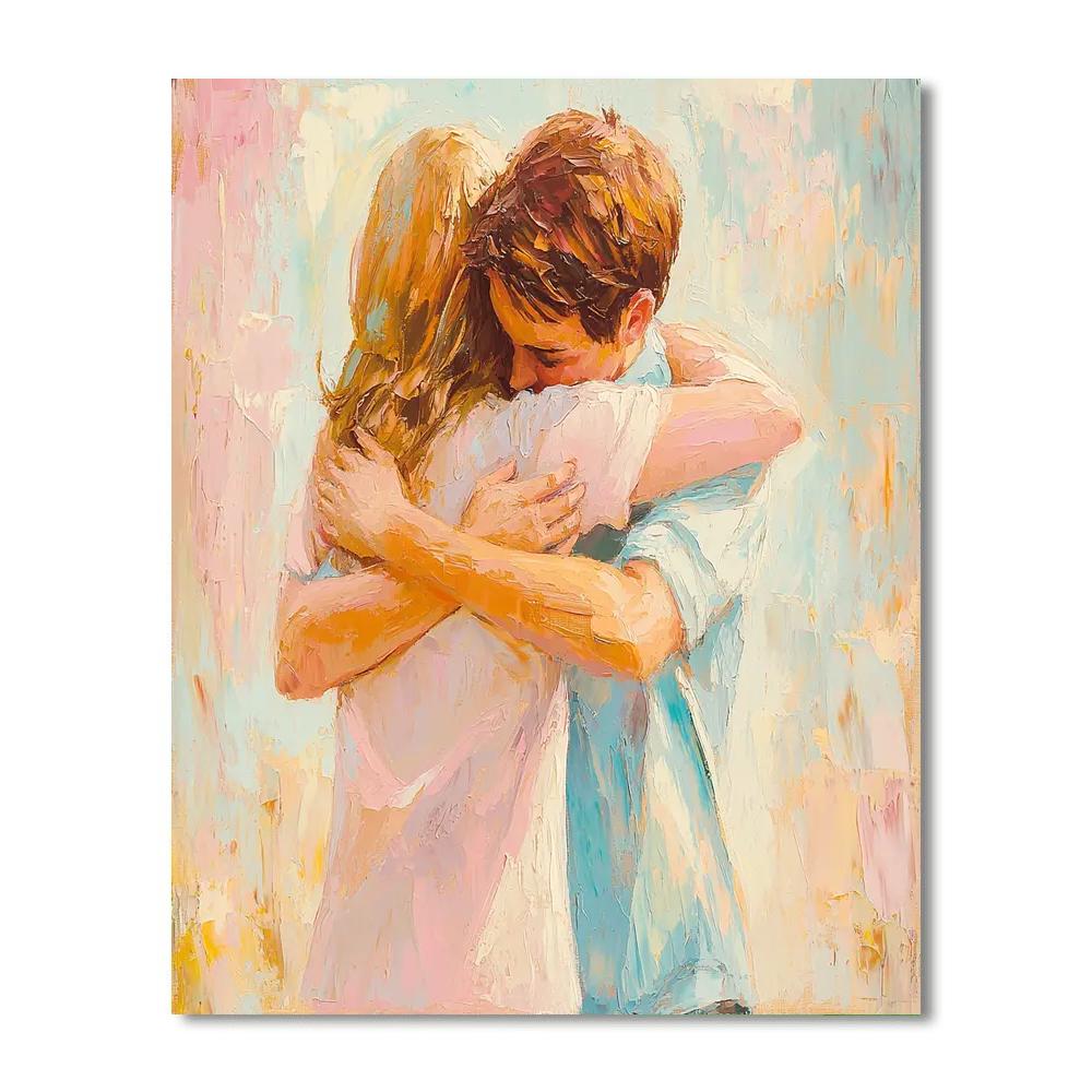 In Her Arms Paint By Number