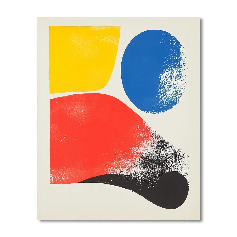 Joan Miró Inspired Dreamweaver's Vision  Numbered Painting Kits