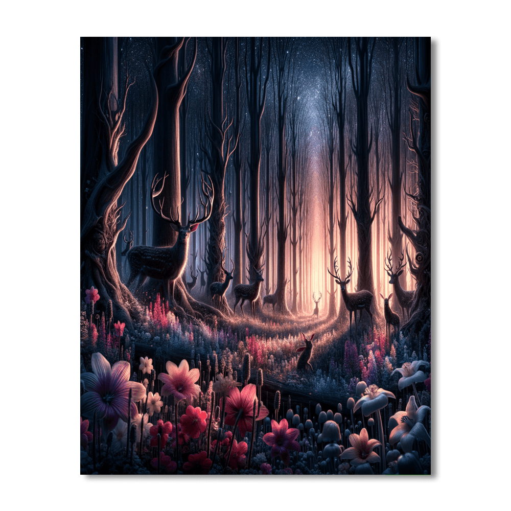 Enchanted Forest - DIY Painting By Numbers Kit