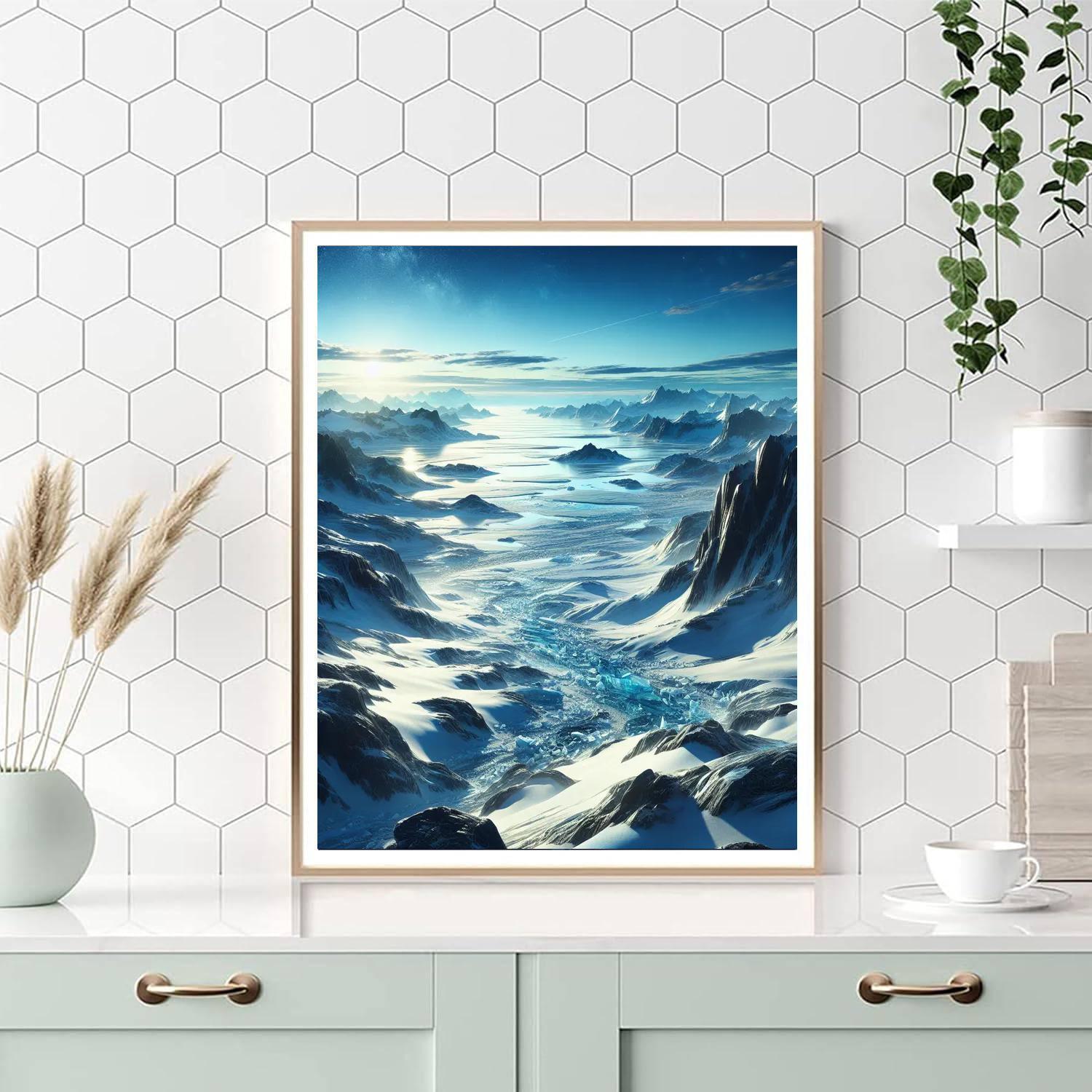 Arctic Tundra Majesty Painting Number Kit