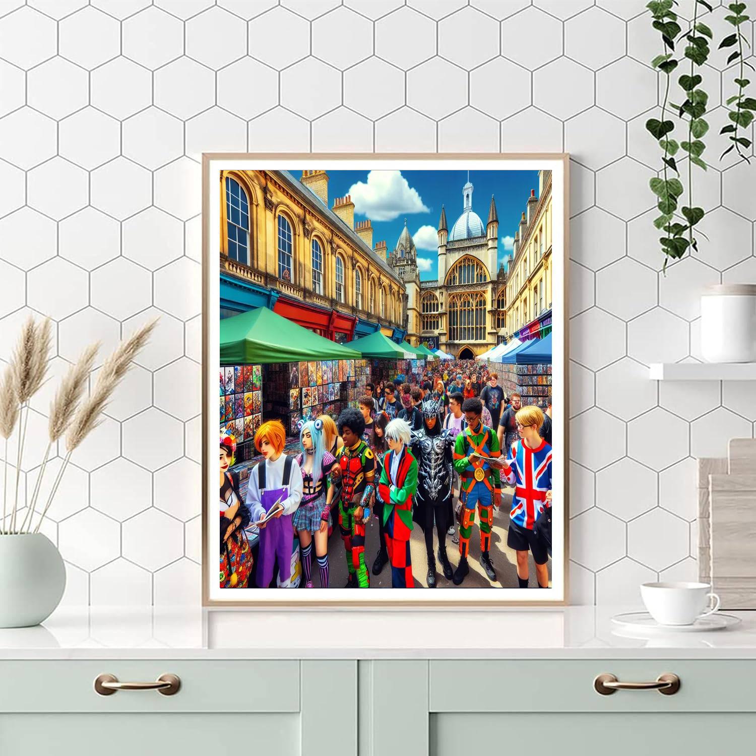 Lucca Comics & Games - Italy Paint By Color