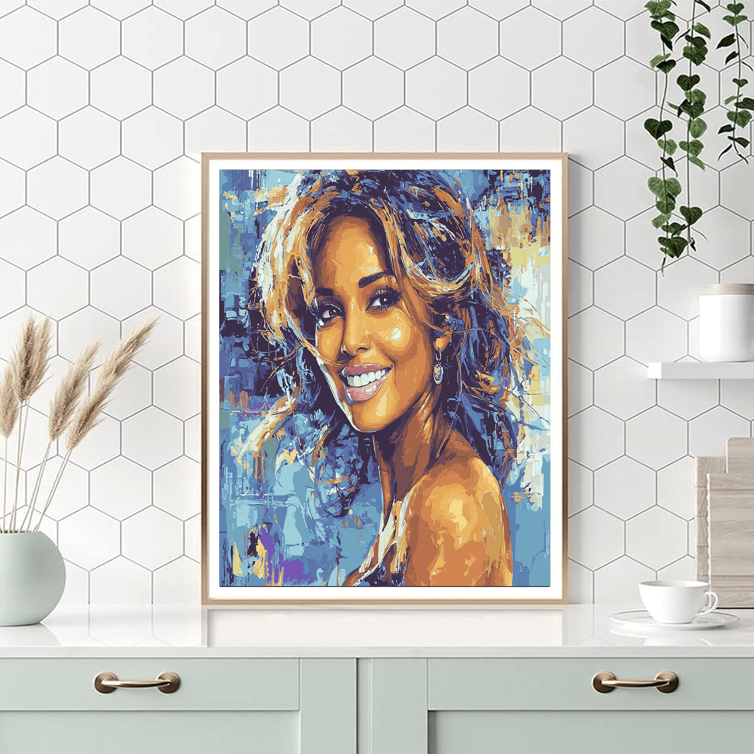 Halle Berry: The Fearless Icon Of Empowerment Painting By Numbers Kit