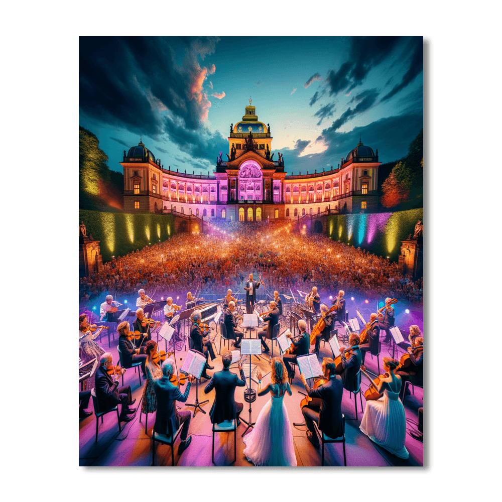 The Summer Music Festival Paint By Number