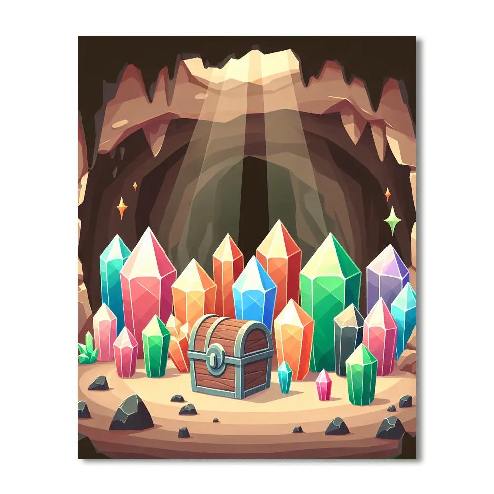 Curious Caves Numbered Painting Kits