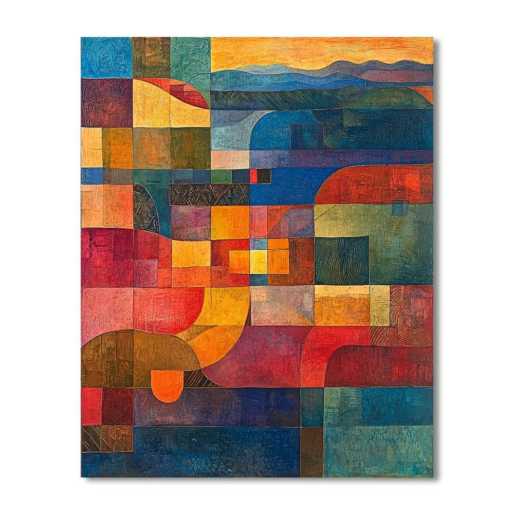 Paul Klee Inspired Symphony Of Imagination  Paint By Number