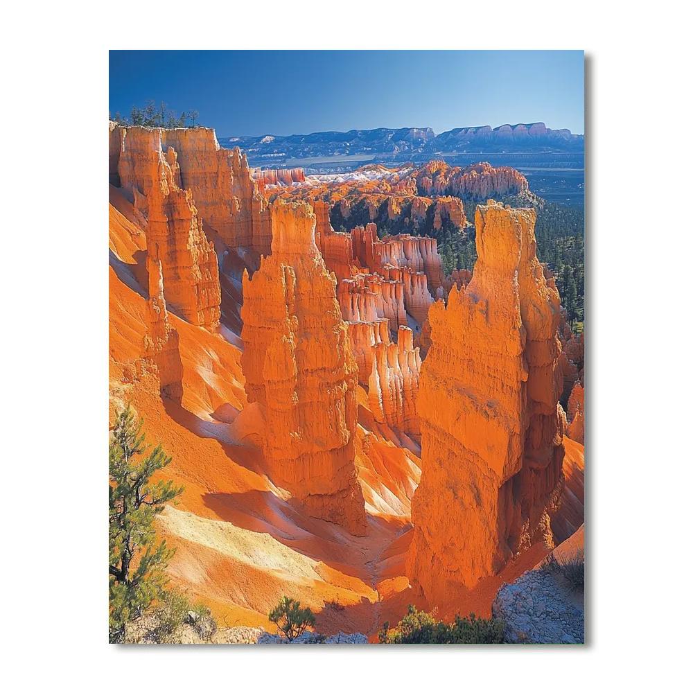 Bryce Canyon National Park - Usa Numbered Painting Kits