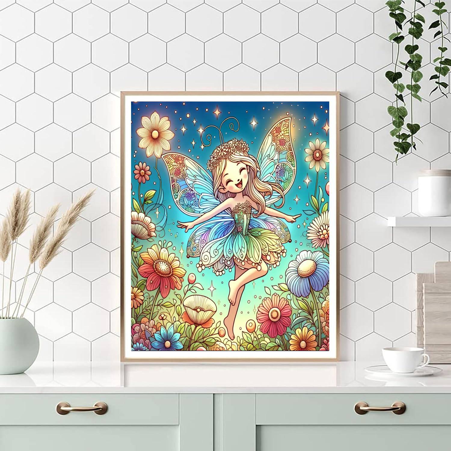 Dazzling Fairy Paint By Numbers Kits