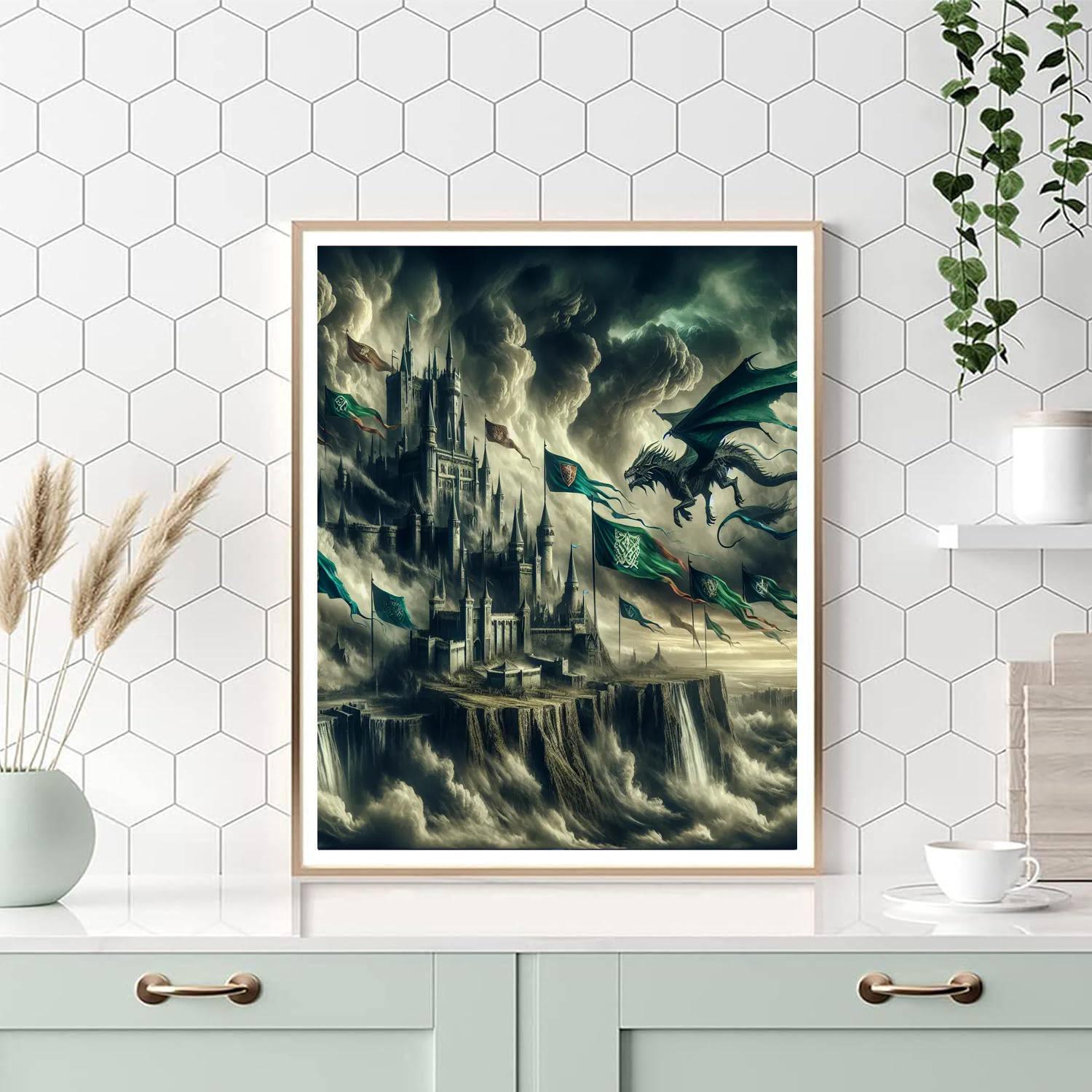 Medieval Fantasy Paint By Number