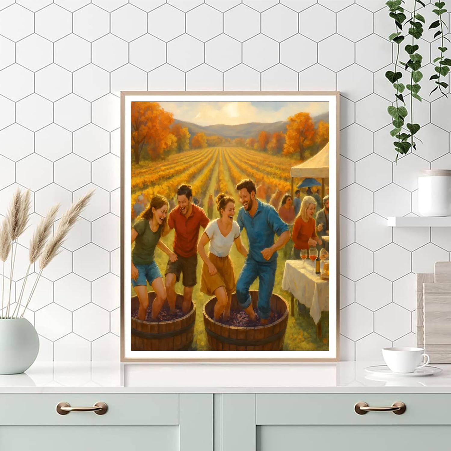 Festival Of The Grape - Oliver Paint By Numbers Kits