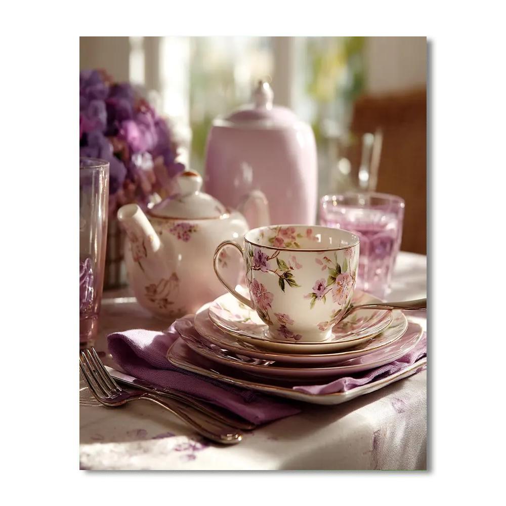 Tea For Two Number Painting