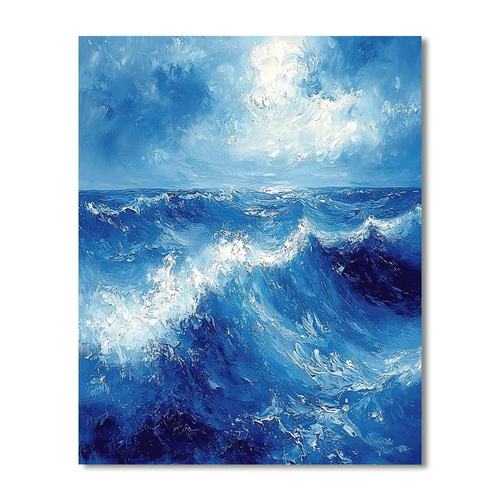 J.M.W. Turner Inspired Harmony Of The Seas  Numbered Painting Kits