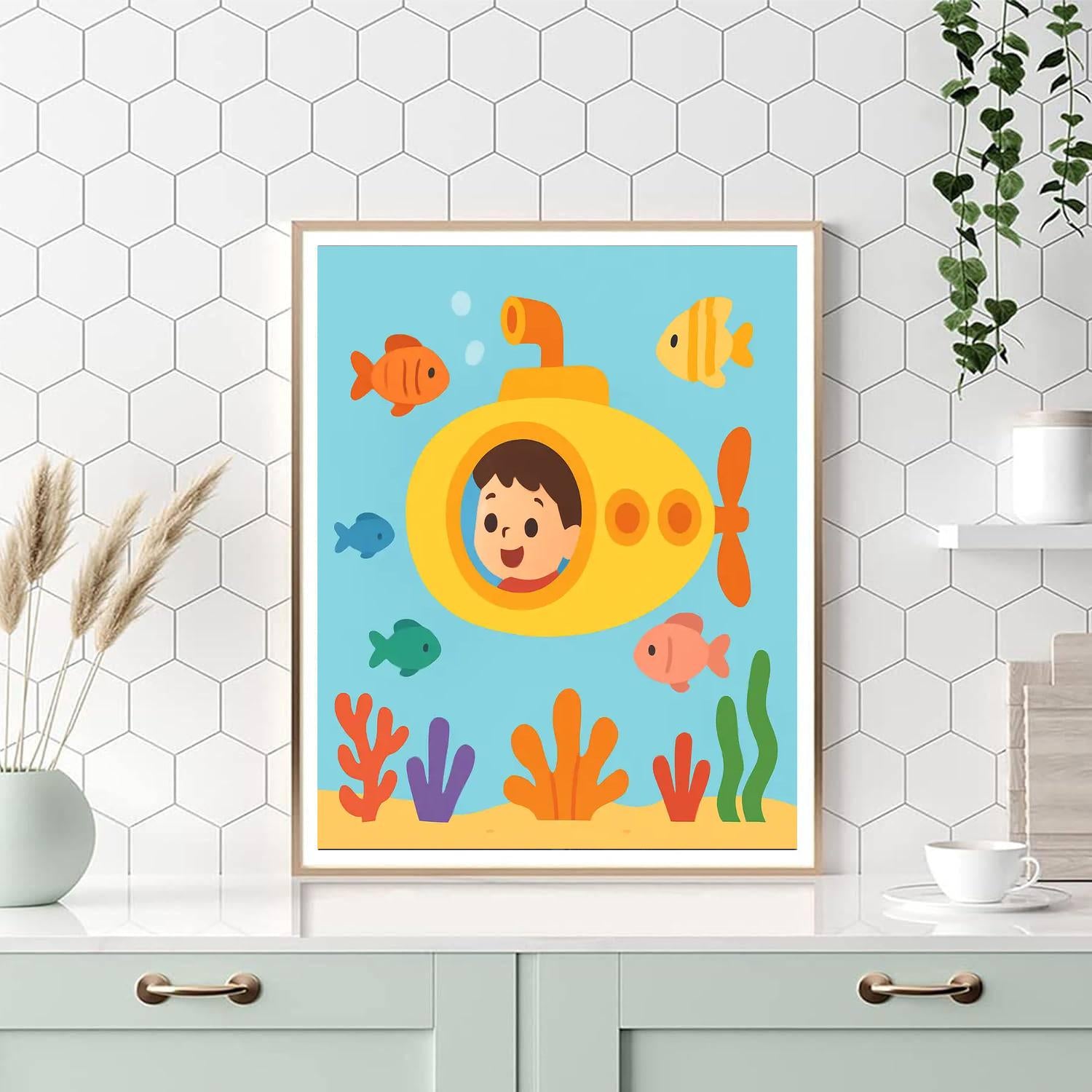 Undersea Explorer Expedition Paint By Numbers