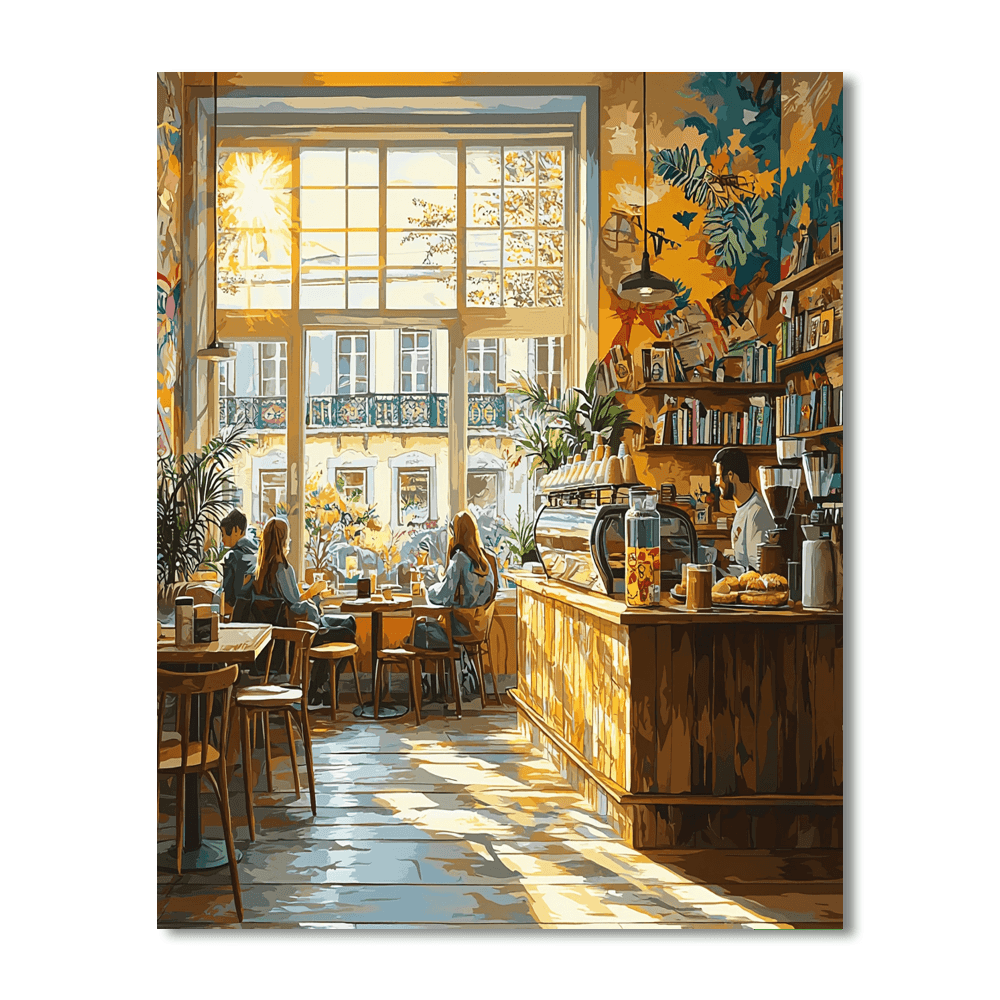 Wanderlust Coffee Numbered Painting Kits